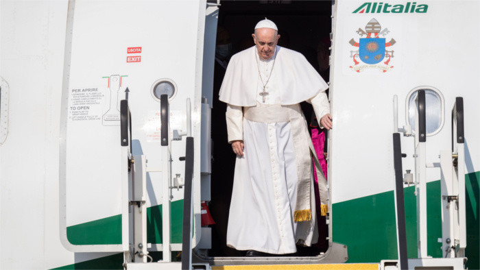 Первый день визита Папы Франциска в Словакию 