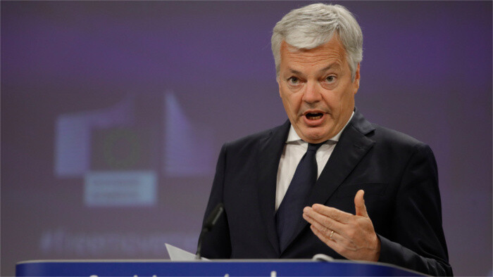 Justizministerin Kolíková  informierte EU-Kommissar Reynders über Stand der Justizreform 