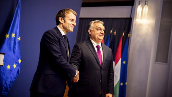 Budapesten járt Emmanuel Macron francia köztársasági elnök