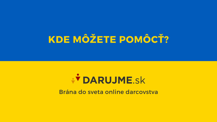 Darujme.sk - Pomoc Ukrajine