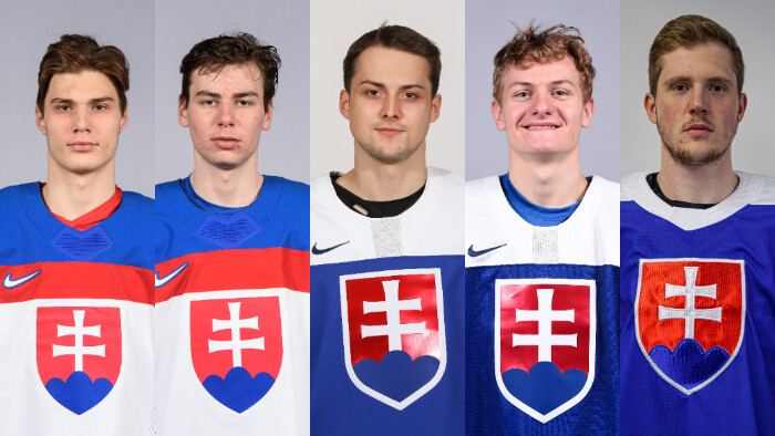 MS v hokeji 2022: Toto je 5 najmladších hráčov Slovenska