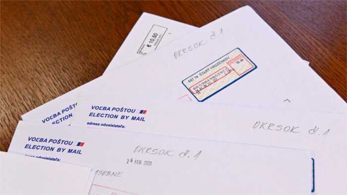 Voľba poštou zo zahraničia
