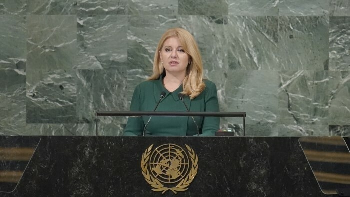 Präsidentin Čaputová: Wir müssen Stimme der Ukraine sein
