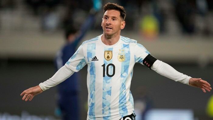 Kapitán argentínskej futbalovej reprezentácie Lionel Messi.jpg