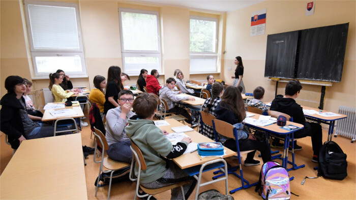 Словацкие школы посещают тысячи детей с Украины