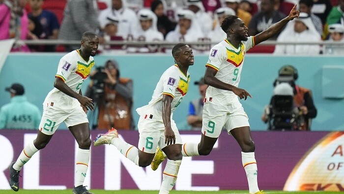 Senegalská futbalová radosť