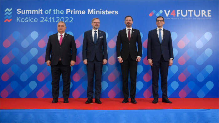 Los primeros ministros de los países de V4 se reúnen en Košice