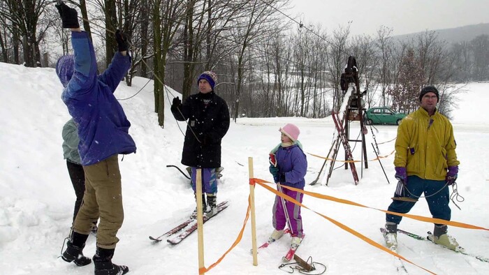 Na najjužnejšom svahu u nás v obci Čechy majú lyžiari dvestometrový vlek