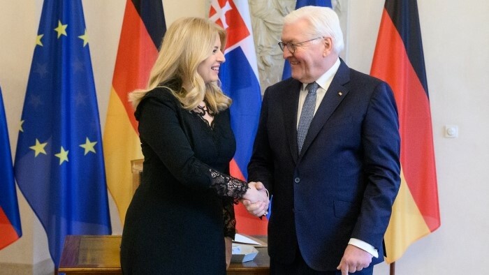 Präsidentin Čaputová trifft Bundespräsidenten Steinmeier