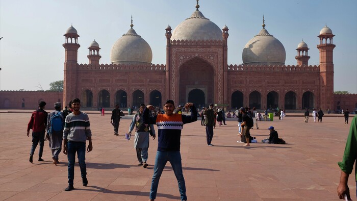 11-Pakistan-Lahore-Badišahova mešita.JPG