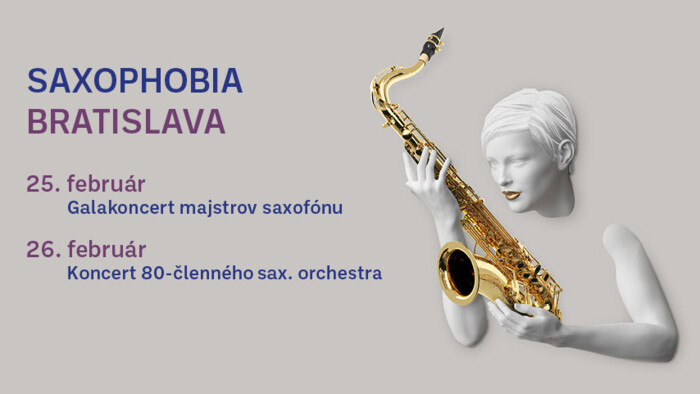 Koncertné Rádio Devín: Saxophobia Bratislava