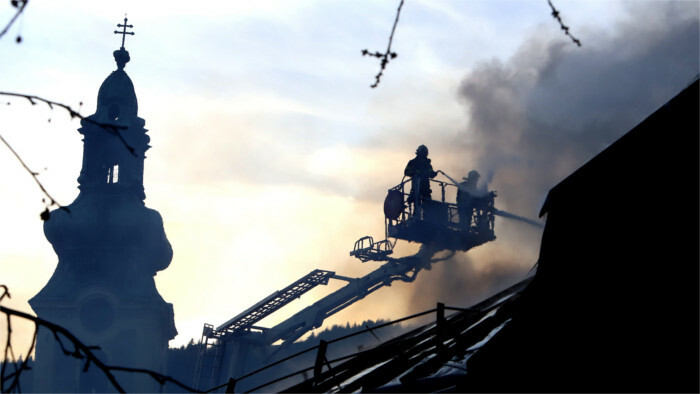 Aide à Banská Štiavnica ravagée par les flammes