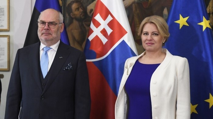 President Zuzana Čaputová welcomed the President of Estonia in Košice
