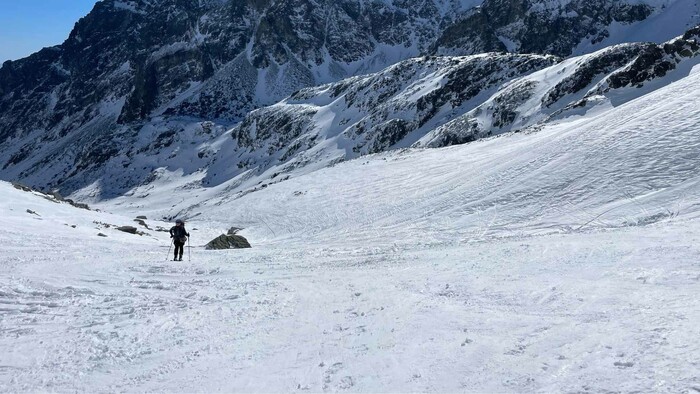 V skialpovom areáli vo Veľkej studenej doline vo Vysokých Tatrách
