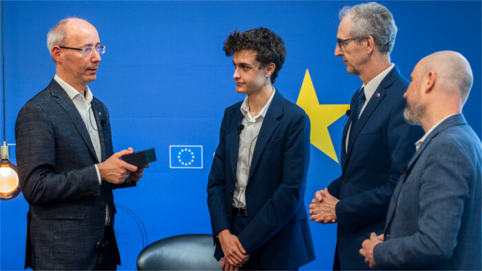 Marco Németh, galardonado con el Premio Ciudadano Europeo