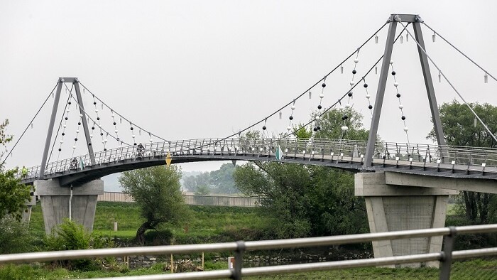 Cez dva mosty - cyklistika pri rieke Morava 