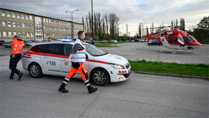 Varios heridos tras el accidente trágico en la mina de Nováky