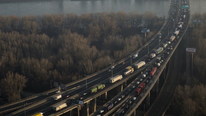 Verkehr beeinträchtigt Luftqualität in Bratislava