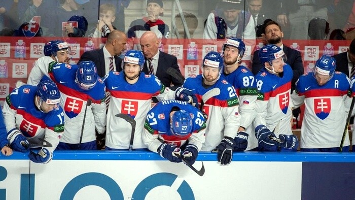 Slovak hockey team return from Riga