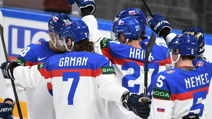 Slovakia beat Norway in hockey match