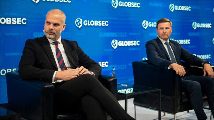 Varios líderes políticos intervinieron en la jornada inaugural de GLOBSEC 2023