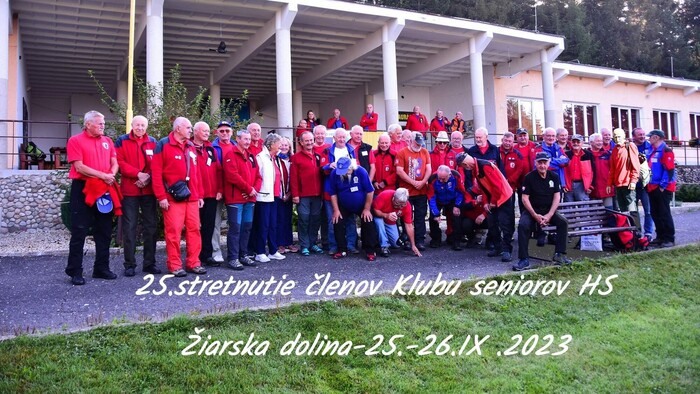 Stretnutie seniorov Horskej služby v Žiarskej doline