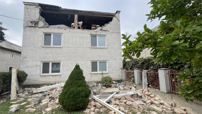 Erdbeben in der Ostslowakei