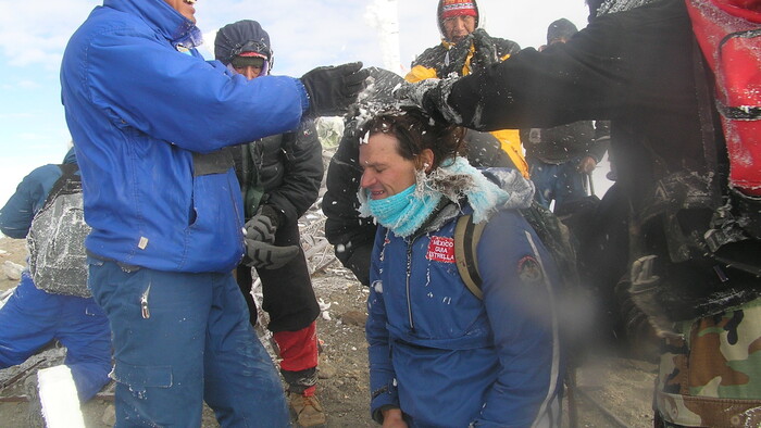14. Krst Radoslava Hlúška pri príležitosti prvého výstupu na Pico de Orizaba - 2014.JPG