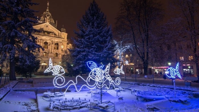 En Košice ya reina la atmósfera navideña