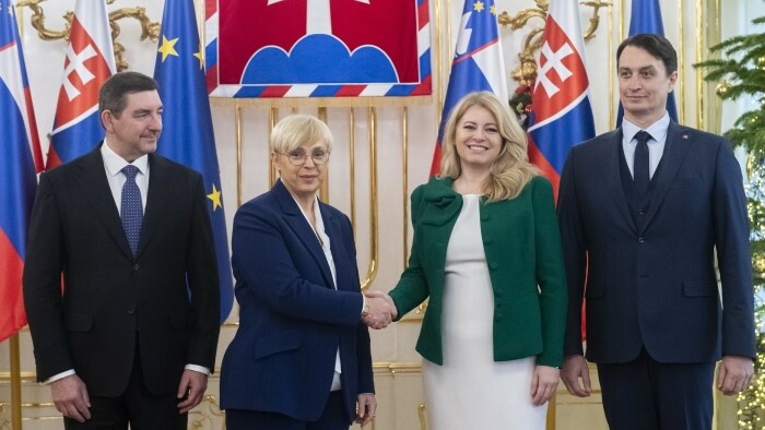 Slovenian President in Slovakia