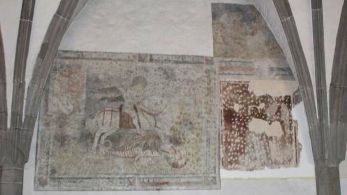 V kostole v obci Stará Halič obnovili vzácne fresky