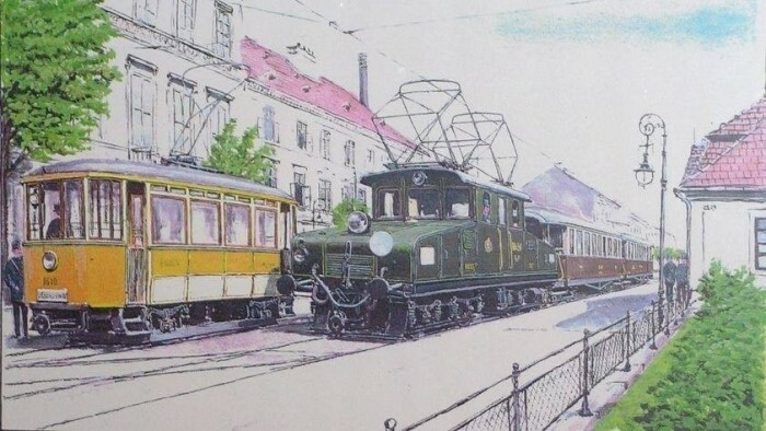 Hace 110 años se inauguró el "Tranvía Presburgo - Viena"