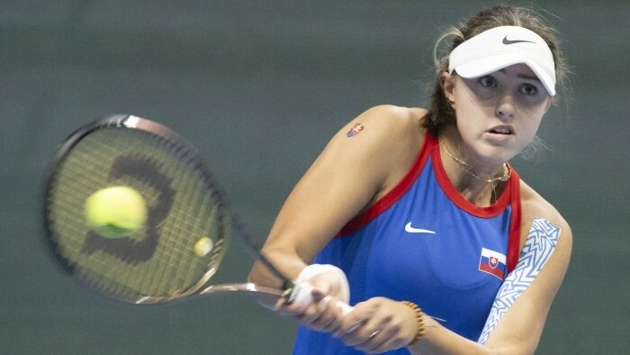 Tennistalent Renáta Jamrichová führt die Junioren-Weltrangliste an