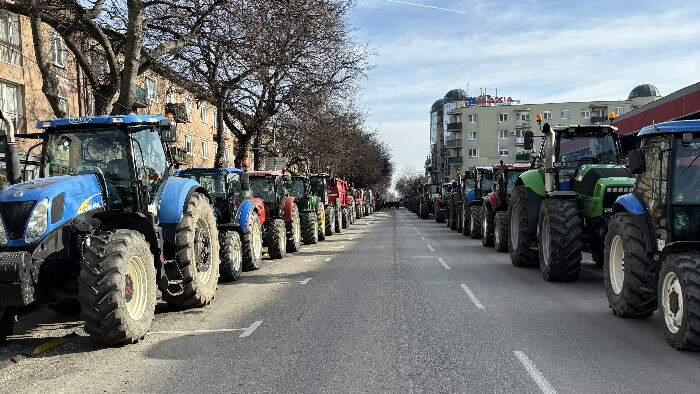Poľnohospodári protestovali aj v Galante