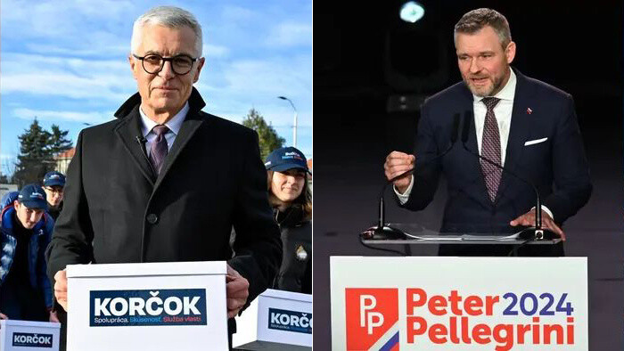 Korčok y Pellgrini pasan a la segunda vuelta de las elecciones presidenciales