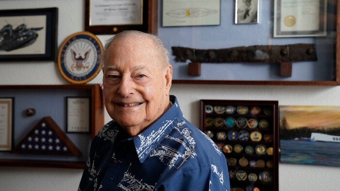 Zomrel Lou Conter, posledný preživší útoku na USS Arizona v Pearl Harbor