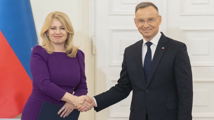 President Čaputová thanks her Polish counterpart for constructive cooperation