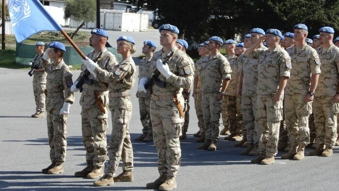 Slovak soldiers in Cyprus