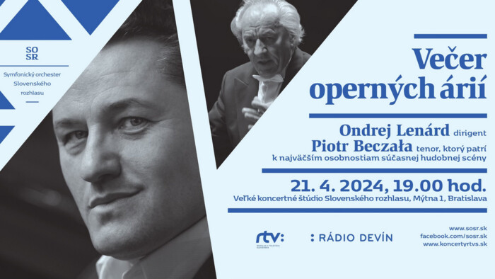 SOSR: Koncert Piotra Beczalu „Večer operných árií“