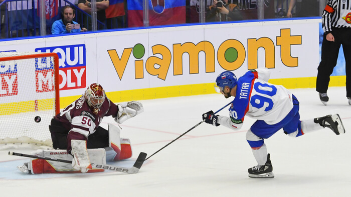 HOKEJ: Zápas s Lotyšskom naši hokejisti prehrali (aktualizované)