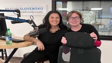 Iveta Malachovská a Nora Gubková po natáčaní relácie Hosť Nory Gubkovej.jpg