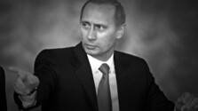 Vladimir Putin a jeho tvár.