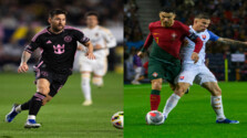 Futbalisti Ronaldo a Messi na ihrisku