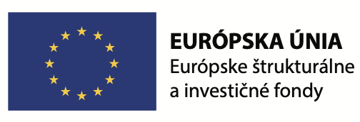 Logo Európske štrukturálne a investičné fondy
