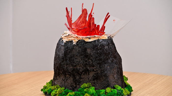 Sopka - tsunami cake od Mirky